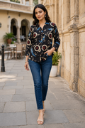 Midnight Muse Mul Silk Shirt