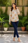 Blossom Muse Mul Silk Shirt