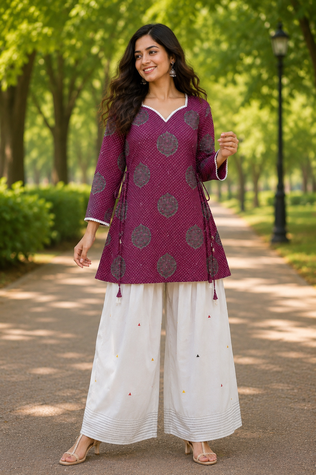 Gulnaar Cotton Farshi Set