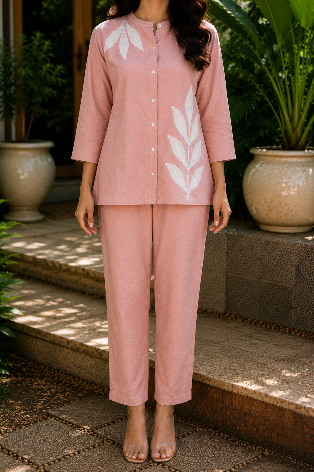 Peach Petal Co-ord Set