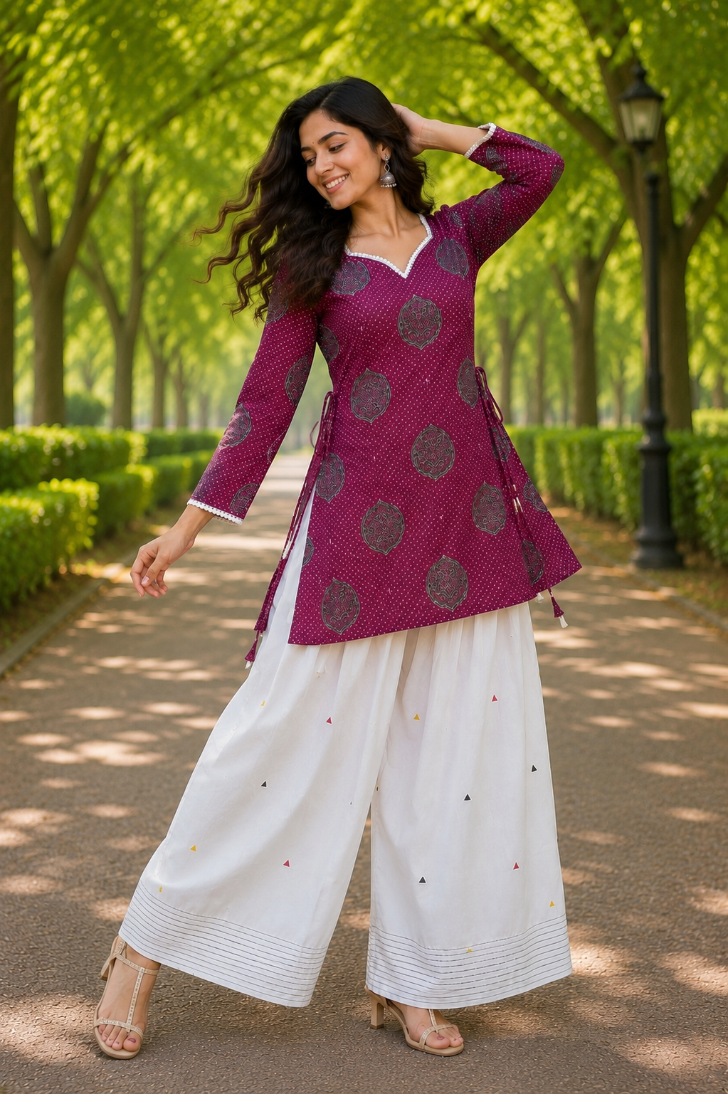 Gulnaar Cotton Farshi Set