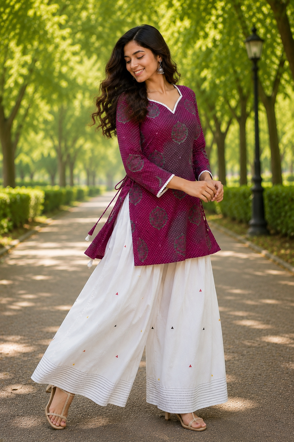 Gulnaar Cotton Farshi Set