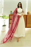 Ivory Grace Chanderi Suit Set