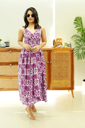 Berry Bloom Cotton Dress