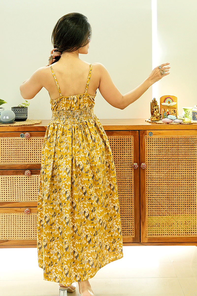 Sunbeam Bloom Cotton Dress