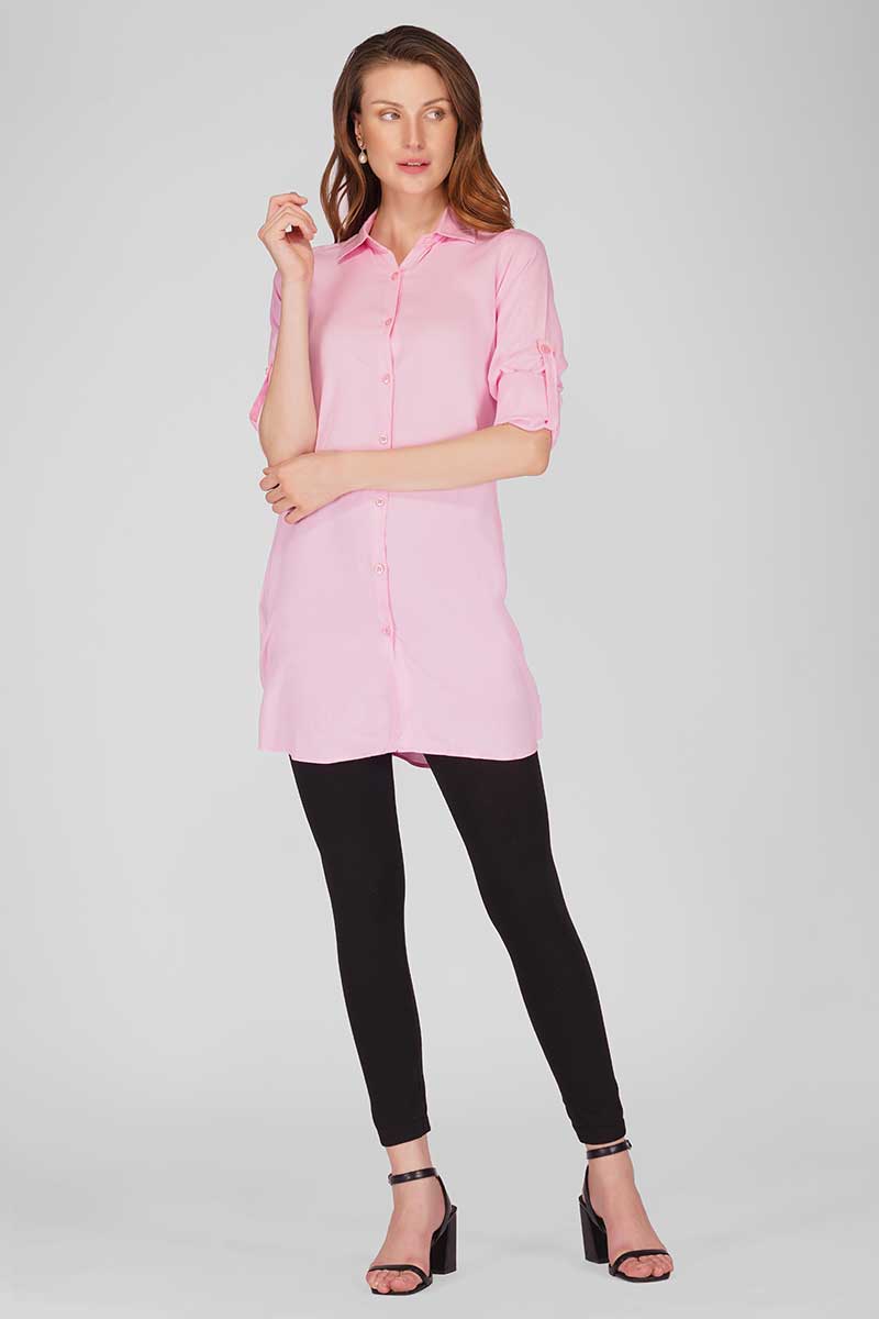 Light Pink Long Shirt