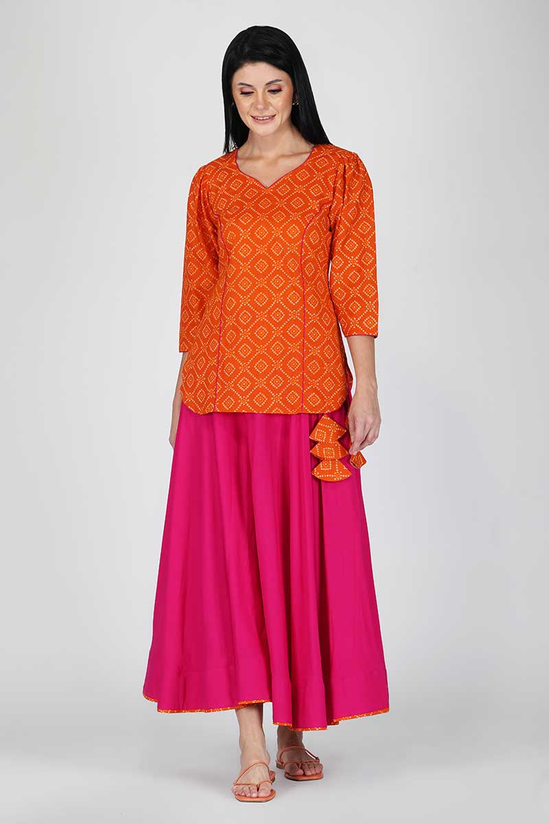 Buy Kurti With Skirts Online In India - Etsy India